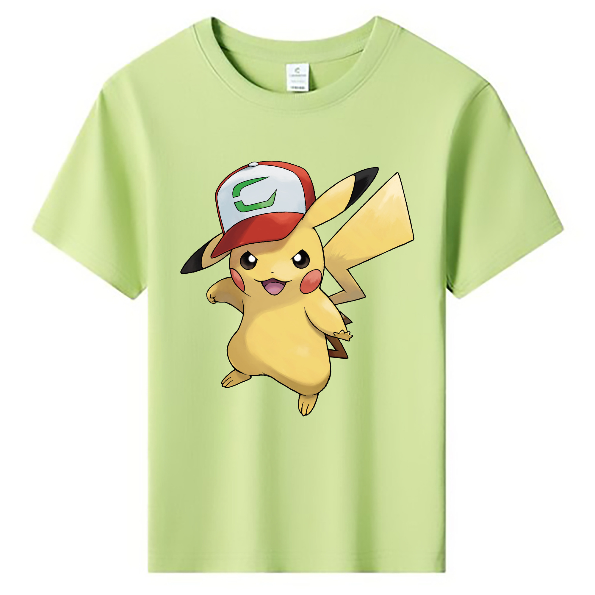 （画像用） ポケットモンスター Pokémon 綿100％キッズTシャツ（フロントプリント）